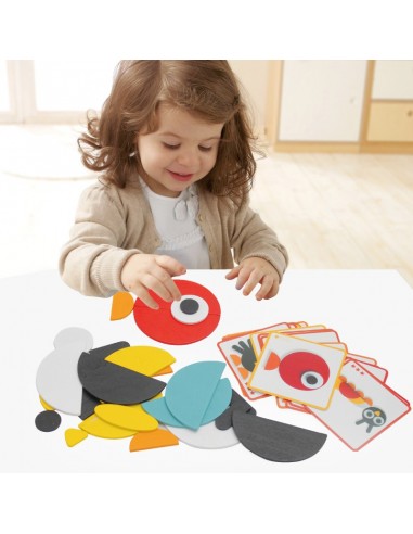 Magnetyczne klocki drewniane