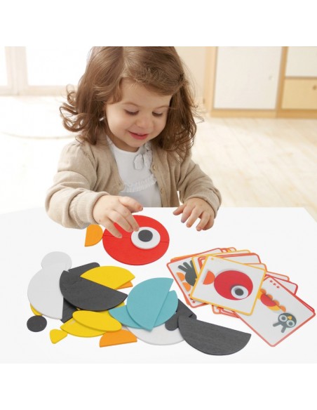 Magnetyczne klocki drewniane