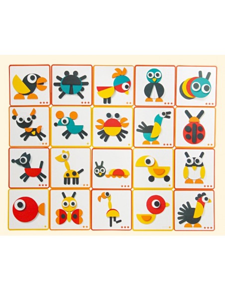 Magnetyczne klocki drewniane