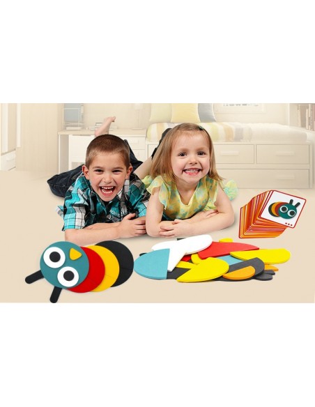 Magnetyczne klocki drewniane