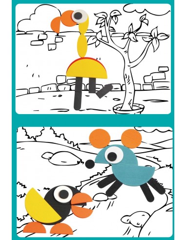 Magnetyczne klocki drewniane