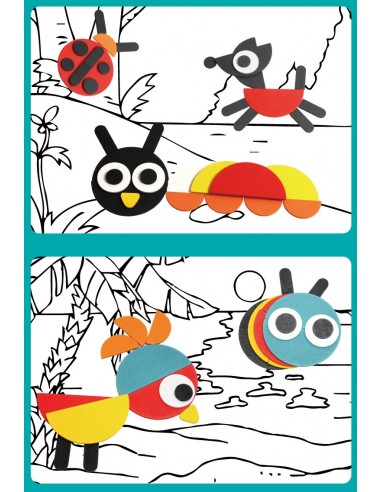 Magnetyczne klocki drewniane