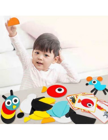 Magnetyczne klocki drewniane