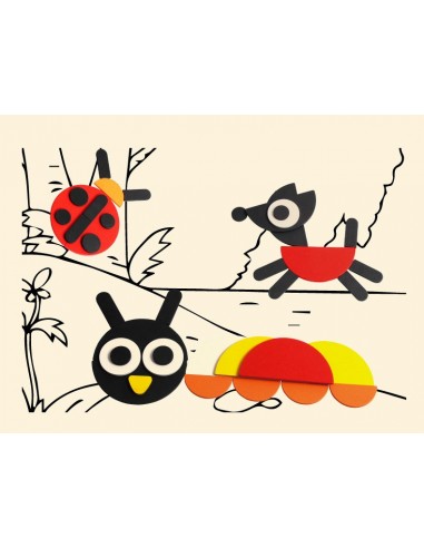 Magnetyczne klocki drewniane