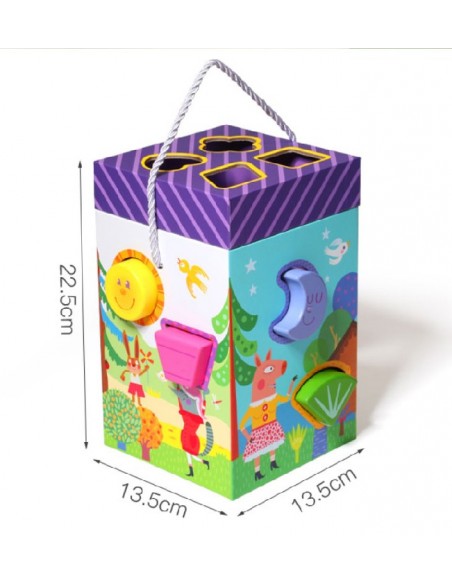 Sorter drewniane klocki