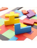 Puzzle drewniane "Tetris"