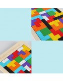 Puzzle drewniane "Tetris"
