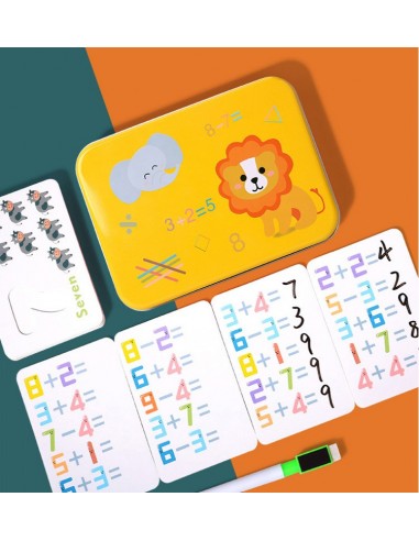 Klocki magnetyczne cyfry