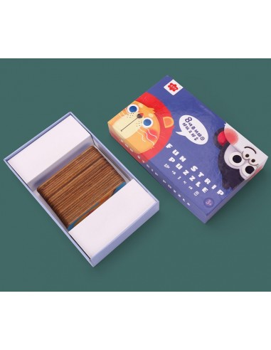 Puzzle patyczki Zwierzęta