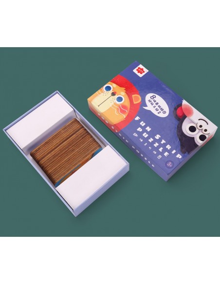 Puzzle patyczki Zwierzęta