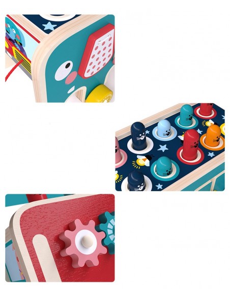 Wbijak drewniany Słoń autobus