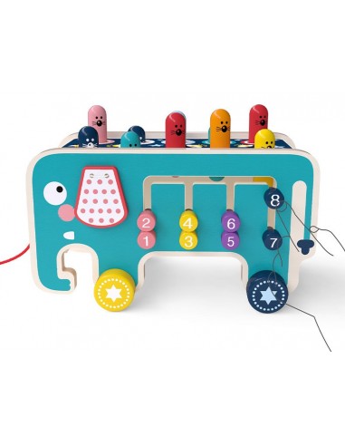 Wbijak drewniany Słoń autobus