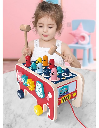 Wbijak drewniany Słoń autobus