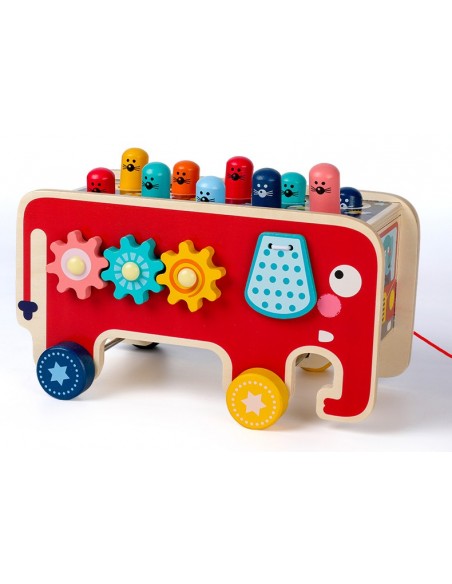 Wbijak drewniany Słoń autobus