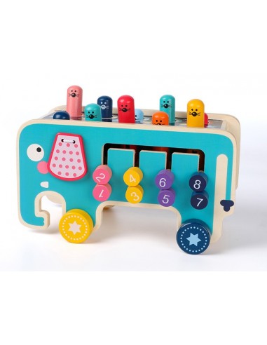 Wbijak drewniany Słoń autobus