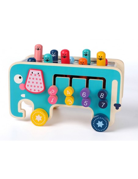 Wbijak drewniany Słoń autobus