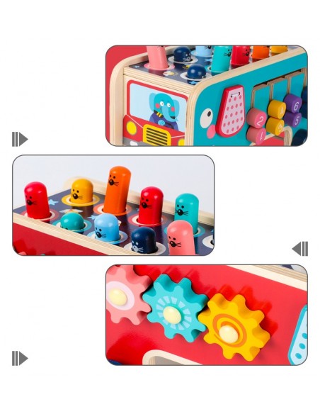 Wbijak drewniany Słoń autobus