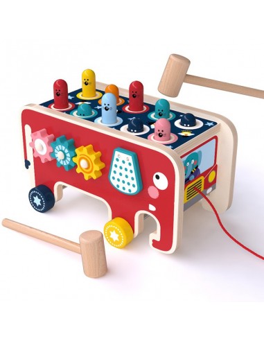 Wbijak drewniany Słoń autobus