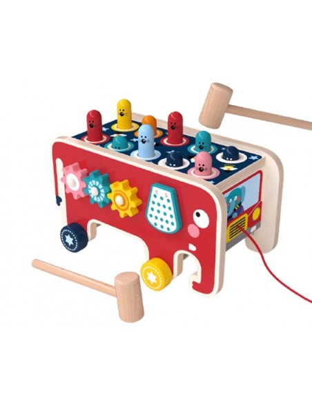 Wbijak drewniany Słoń autobus