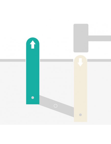 Wbijak drewniany Słoń autobus