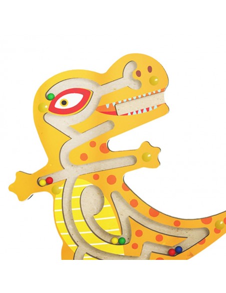 Drewniany labirynt T-Rex