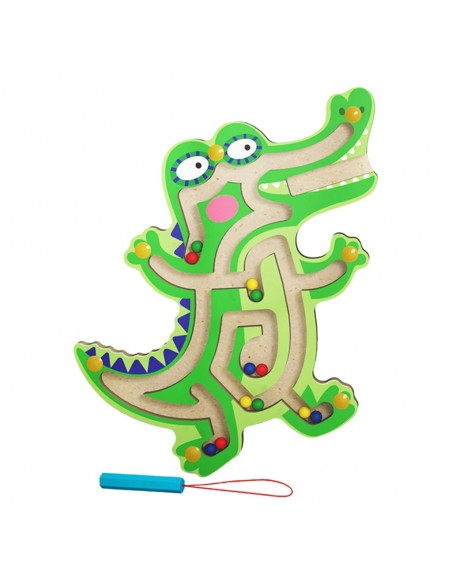 Drewniany labirynt Krokodyl