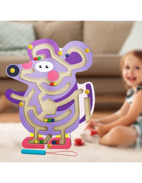 Drewniany labirynt Mysz