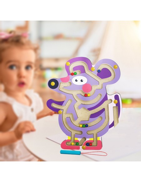 Drewniany labirynt Mysz