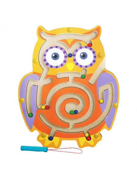 Drewniany labirynt Sowa