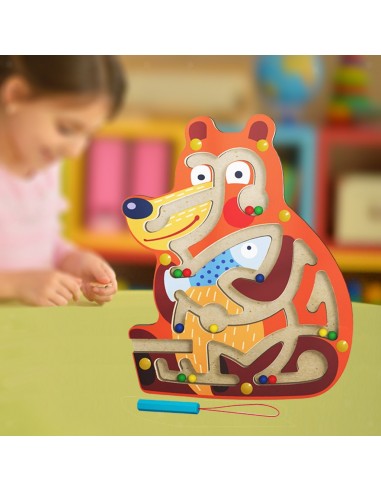 Drewniany labirynt Miś