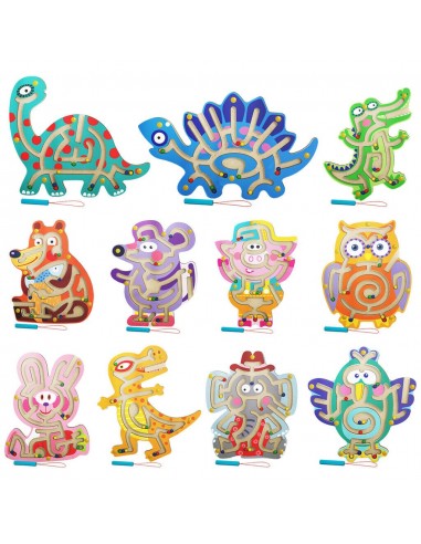 Drewniany labirynt Miś