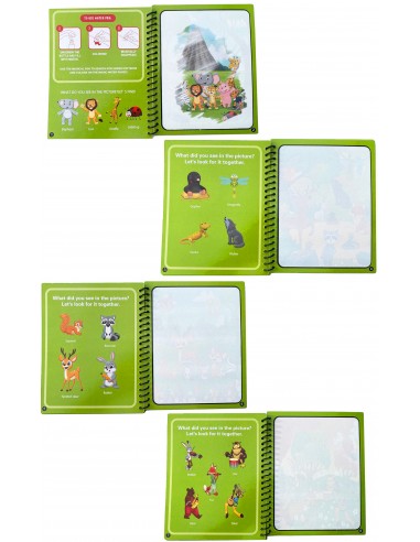 KSIĄZECZKA Z PISAKIEM WODNYM DZIKIE...