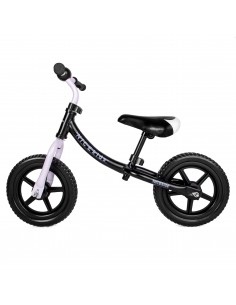 Rowerek biegowy 12' NICEkids CZARNO BIAŁY 2