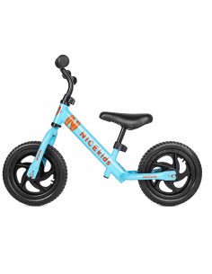 Rowerek biegowy 12' NICEkids NIEBIESKI POMARAŃCZOWY 2