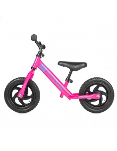 Rowerek biegowy 12' NICEkids FUKSJA BŁĘKIT 2