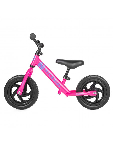Rowerek biegowy 12' NICEkids FUKSJA BŁĘKIT