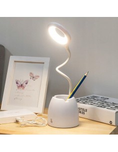 LAMPKA BIURKOWA LED BIAŁA Z... 2