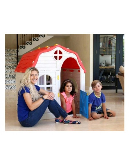 DUŻY SKŁADANY DOMEK DLA DZIECI DO OGRODU