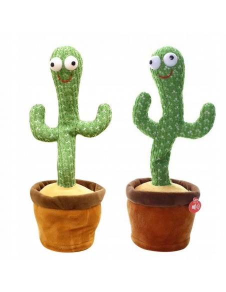 Śpiewający i Tańczący Kaktus Pluszowy śpiew po polsku