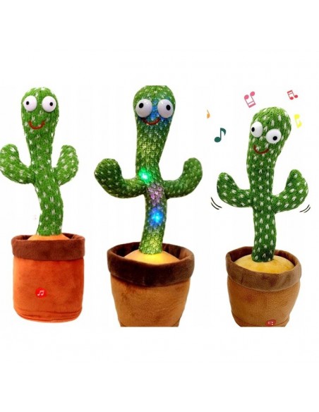 Śpiewający i Tańczący Kaktus Pluszowy śpiew po polsku
