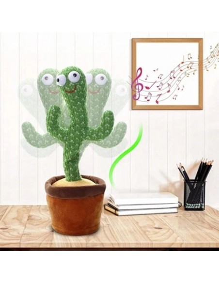 Śpiewający i Tańczący Kaktus Pluszowy śpiew po polsku