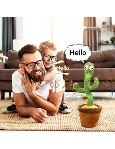 Śpiewający i Tańczący Kaktus Pluszowy...