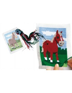 KOŃ - wyszywanka z... 2