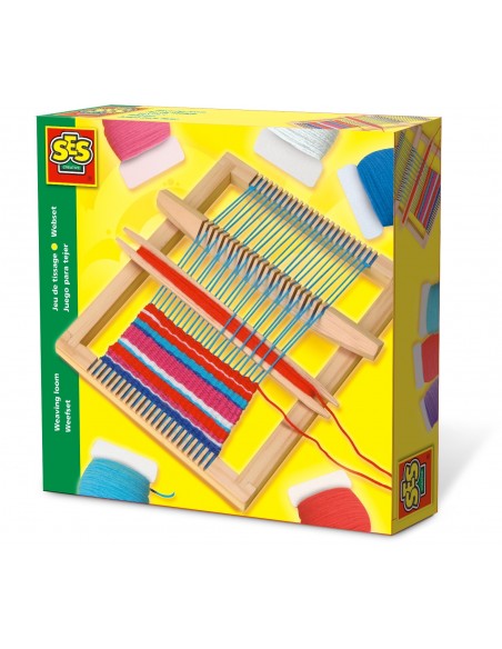 Drewniane krosno tkackie SES