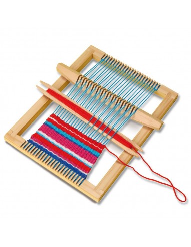 Drewniane krosno tkackie SES