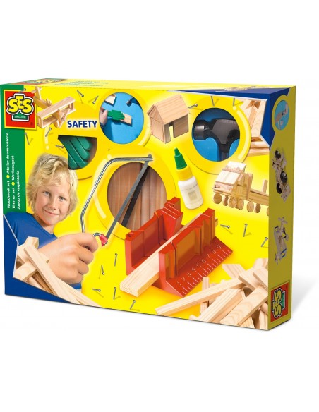 Rozbudowany zestaw do prac w drewnie SES