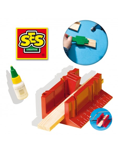 Rozbudowany zestaw do prac w drewnie SES