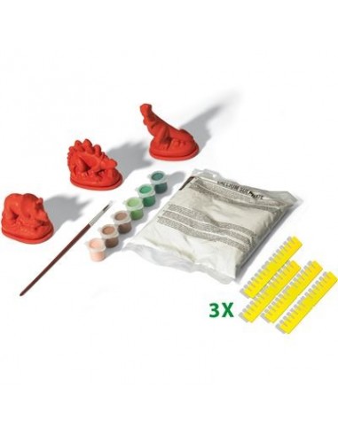 Dinozaury - odlewy gipsowe 3D SES