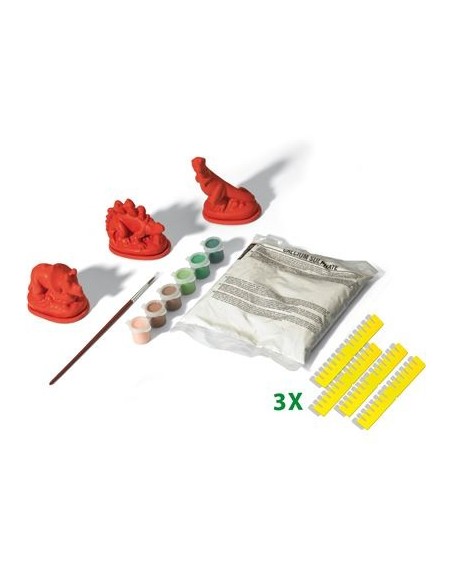 Dinozaury - odlewy gipsowe 3D SES