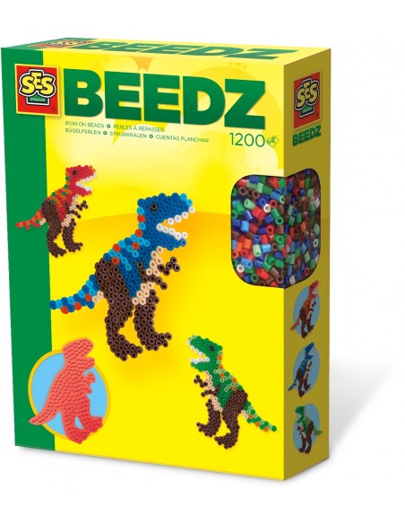 Koralikowe prasowanki - dinozaur T-REX SES